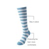 Cerebro Knee High Socks for Kids Stripes Girls Cotton Calf