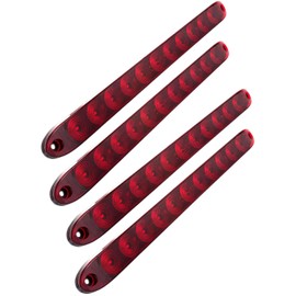 cciyu 4x 15" 11LED Red Len Red Trailer Tail Light Bar Led Stop Turn Tail Light Bar Truck Trailer Identification Light Bar Red Led Strip Light Hight-low Red Dim Brake Light