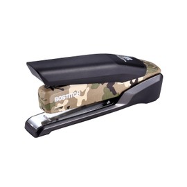 Bostitch Office Metal Spring Powered Stapler, One Finger, Supports Wounded Warrior Project, Camouflage (INP28-WW)