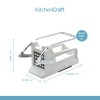 KitchenCraft Potato Chipper, Professional Chip Cutter, Plastic and Stainless Steel,