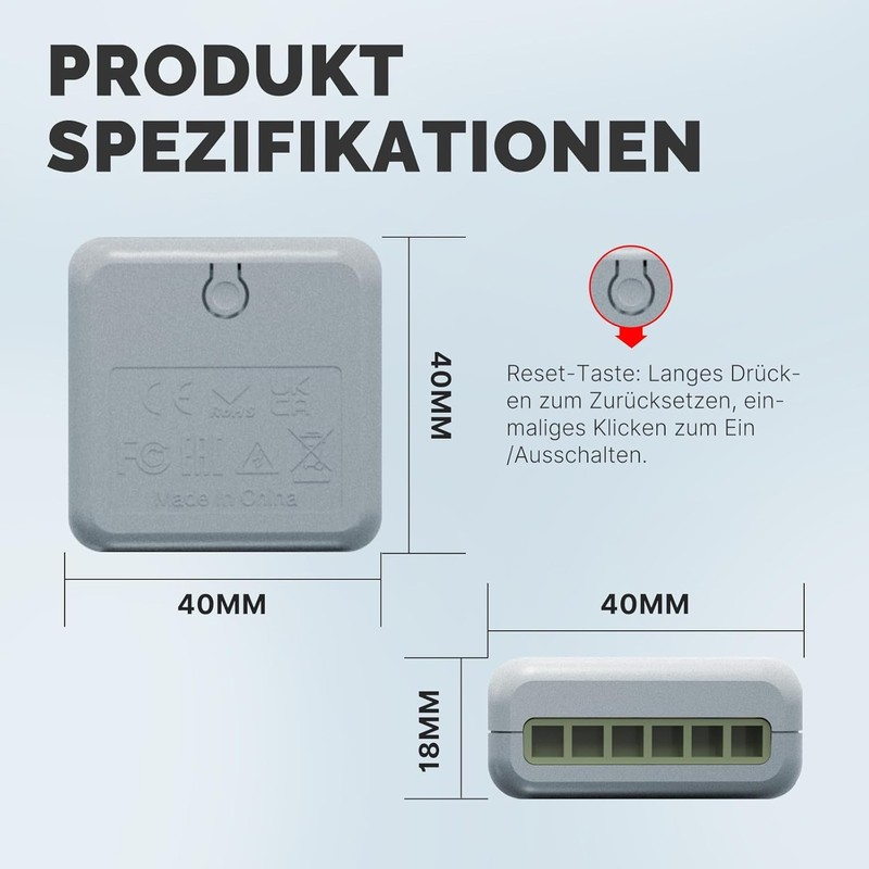 MOES Mini ZigBee LED Dimmer Switch Module 2 Pack, Smart