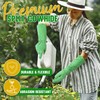 HANDLANDY Ladies Leather Gardening Gloves, Thorn Proof Long Gauntlet, Elbow