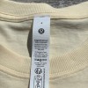 Lululemon Relaxed-Fit Cotton Jersey T-Shirt GraphicButter Cream size 4 nwt