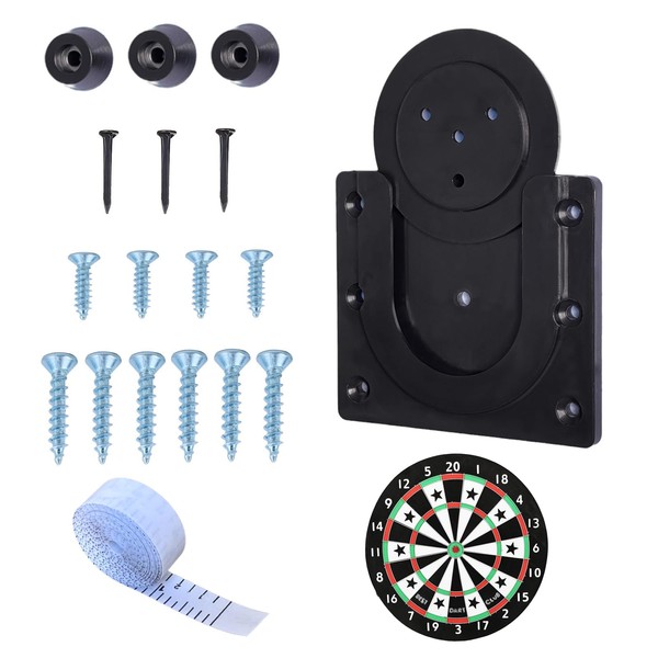Dart Board Bracket, Black Dartboard Bracket, Dart Board Stand Includes