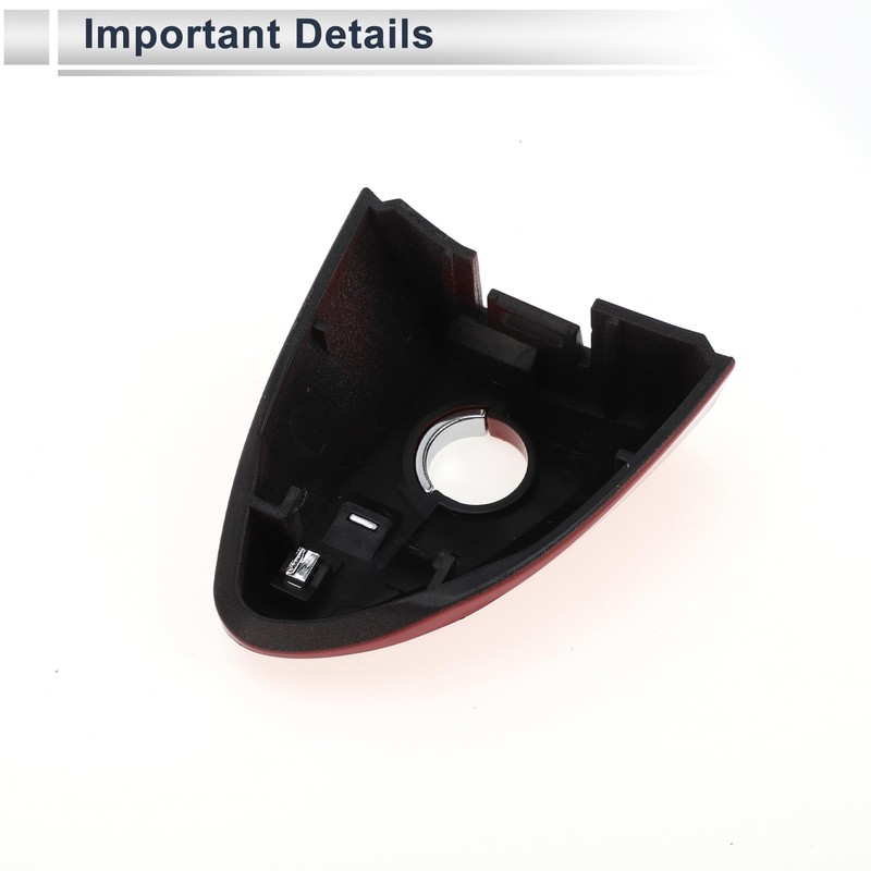 X AUTOHAUX Front Left Door Handle Lock Cylinder Cover for