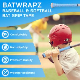 BatWrapz Baseball and Softball Bat Grip (The Goat)