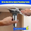 Feekoon 3 Way Sink Strainer Wrench, Basket Strainer Wrench with