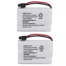 Kastar BT446 Phone Battery for Uniden BT-446 TRU8885 TRU8888 TRU9460 TRU9480 TCX-800 - 3 Batteries