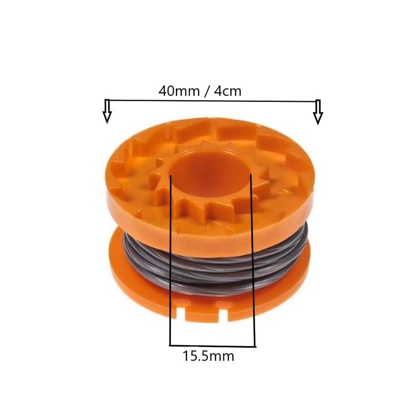 FIND A SPARE 2.5M x 1.5mm Line Spool & Cover