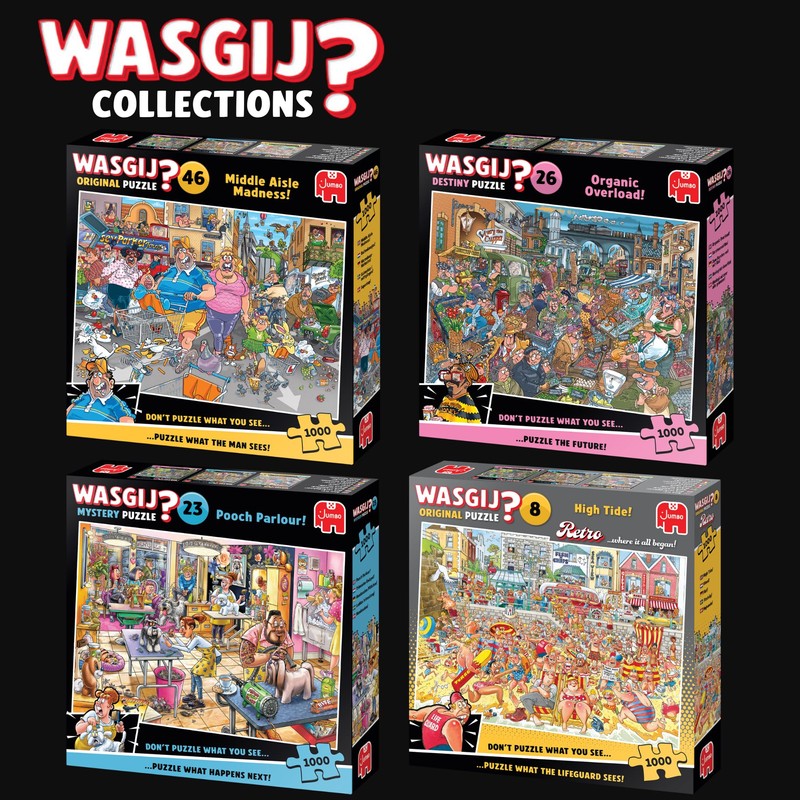 Wasgij Original 46 Parking Space Madness Puzzle 1000 Pieces