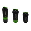 Protein Shaker with Powder Compartment Cup 500 ml Hand Premium