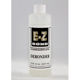 E-Z Bond Cyanoacrylate Debonder Refill 8 Oz