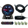 2" 52mm Turbo Boost Gauge 7 Color Adjustment Boost Meter