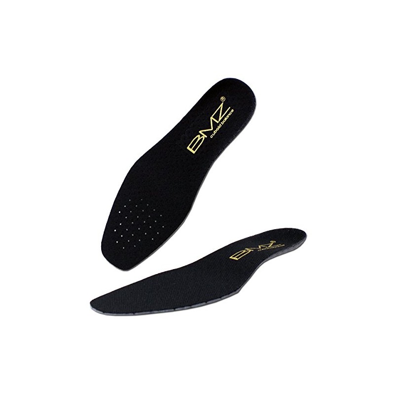 BMZ Cuboid-Balanced Black Mesh Insole, Supports Cubic Ribs, Size M,