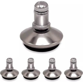FOH Anti-Slip Dia 7/16" Office Chair Glides Bell Chair Wheels Swivel Caster Wheels - 5PCS