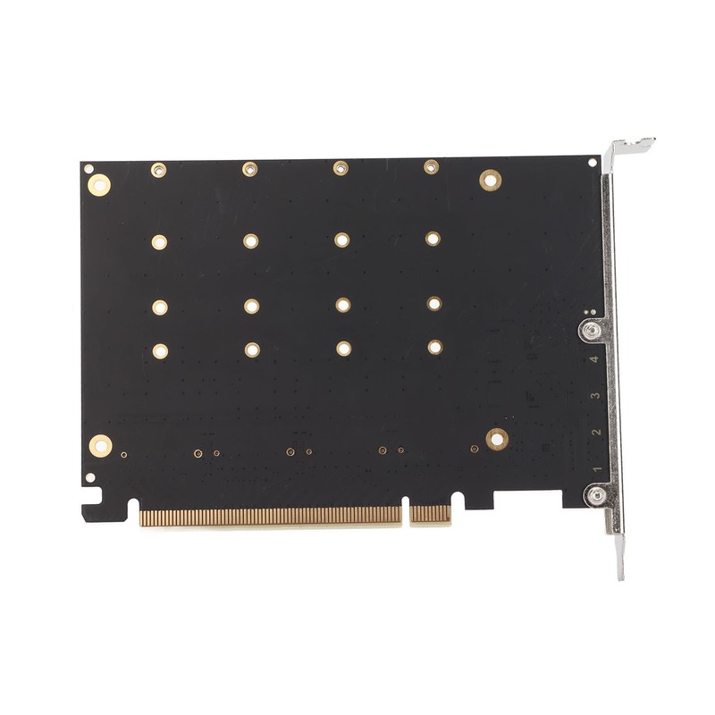 Adapter Card NVME M.2 to PCIE X16 4 Ports 32Gbps