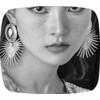 Classy Trendy Statement Earrings for Women A1157 (Silver)