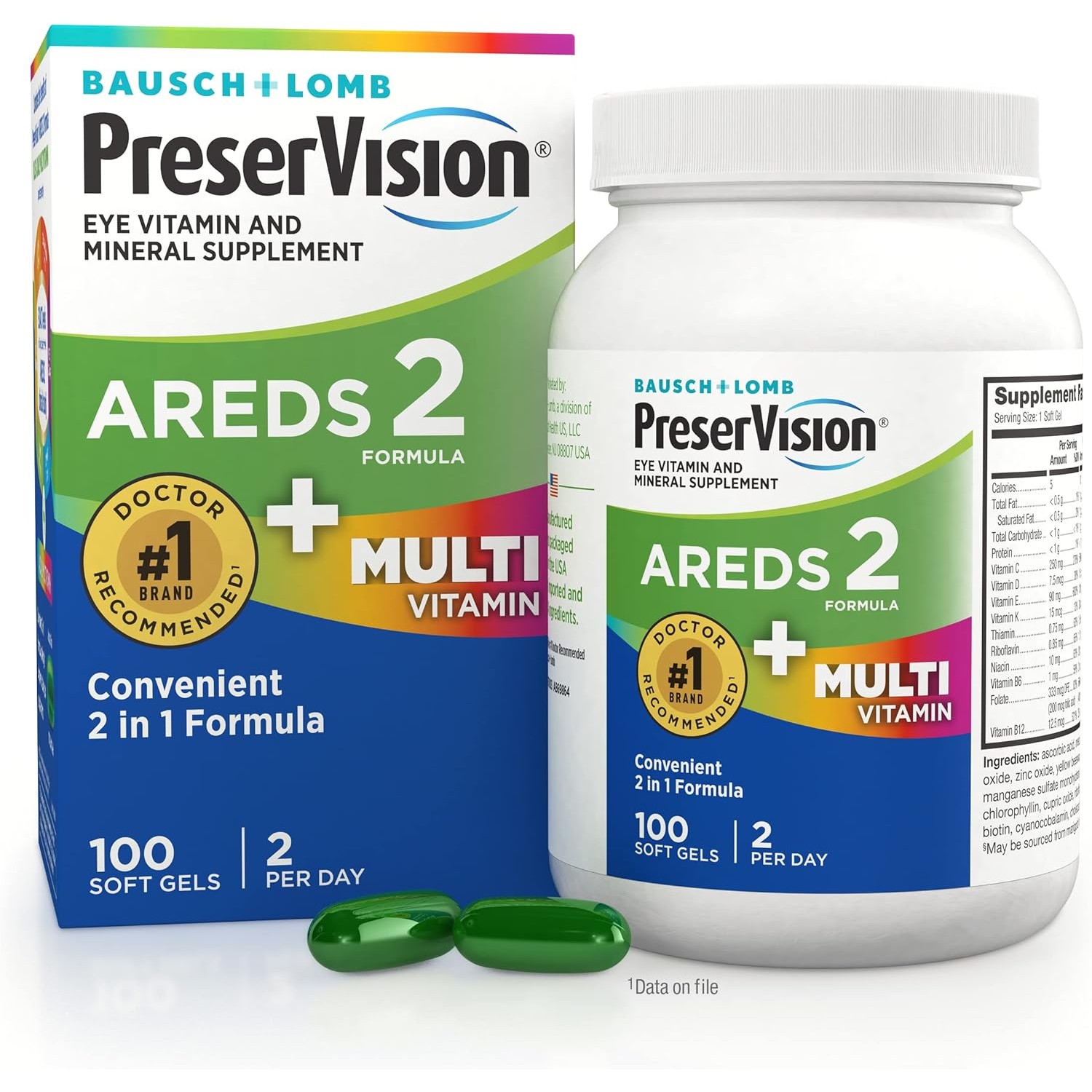 [Japanese Super Multivitamins] PreserVision AREDS 2 Plus Multivitamin