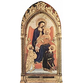 Madonna with St. Julian and St. Laurenzius by Gentile da Fabriano