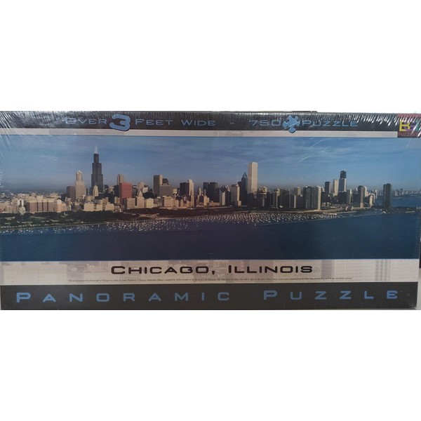 Buffalo Games Chicago, Illinois - Panoramic Puzzle