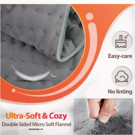 GLADTOP Electric Heating Pad Relieve Back Pain Muscle Pain 10 Different Heat Settings