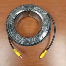 RCA Video Cable...100 feet With Gold Plated RCA Plug Ends...NEW!