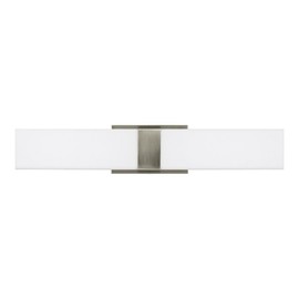Sea Gull Lighting 4422991S-962 Vandeventer Contemporary LED Wall/Bath Vanity Style Fixture, Brushed Nickel Finish