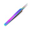 AAPROTOOLS Stainless Steel Multi Rainbow Color 3D Eyelash Extension Tweezers