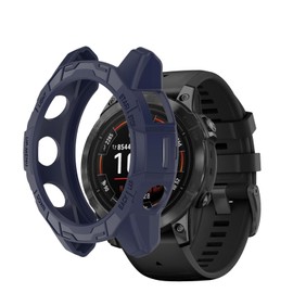 Case for Garmin Epix Pro Gen 2 47MM/fenix 7 PRO/fenix 7，[Without Screen Protector]Protector Protective Case Cover TPU Bumper Slim Shell ，Blue