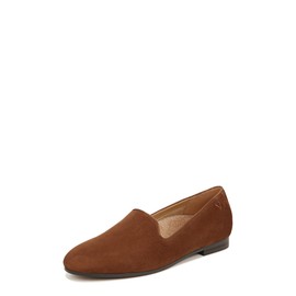 Vionic Women's Willa Loafer, Monks Robe Brown Suede, 8.5