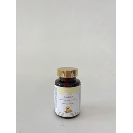 Crystal Club Bee Propolis 500mg Softgels, 60 Count (30g Total) | Natural Defense Supplement