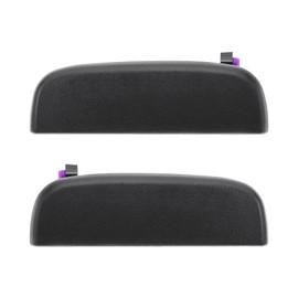 Create idea 2Pcs Car Front and Rear Outer Door Handle Knob Replacement Compatible with Suzuki A-Star 2008-2014 Car Exterior Door Handle Black