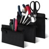 3 Pcs Waterproof Canvas Tool Storage Bags, Heavy Duty Multi