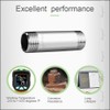 Horiznext stainless steel 304 pipe nipple npt 3/4 male threaded