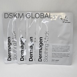 Dermagen soothing mask 23g, 10 sheets / 더마겐 수딩마스크 23g, 10매