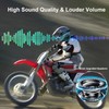 Motorrad Bluetooth Headset S2_2,Motorrad Headset mit Gegensprechanlage,Helm Kommunikationssystem für 2