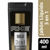AXE Jabón Líquido Corporal Body Wash Gold 3 en 1,