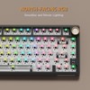 RK ROYAL KLUDGE R75 Wired Gaming Keyboard with Volume Knob,