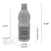 Xena Botella Agua Juguero Pet 350 Ml Tapa Seguridad Colores
