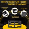 Wocch Front License Plate Frame for Ford Ranger 2019 2020