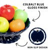 Nattol 9.5-Inch Ceramic Fruits Bowl, Decorative Serving Plate, Centerpiece Fruits