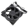 80mm PWM Case Fan Efficient Silent MFDB Dynamic Pressure Bearing