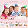 Kids Camera Toys Digital Photo Video Recording Camcorder Cute Cartoon