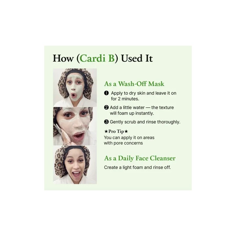 Fully Green Tomato Clay Mask Cleanser 120ml Original Corea