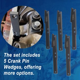 3163021 Cam Timing Tool Kit, 3163530 Engine Brake Adjustment Tool 7MM, Compatible with Cummins ISX QSX X15 Engine with 4/5/6/7 Degree Wedge Cam Gear Puller Crank Pin, Replace 3163020 3163069