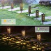 TomCare Solar Lights Outdoor Upgraded Bright Solar Pathway Lights Bigger