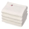 Imabari Towel Face Towel, 100% Cotton, Set of 4, Wave
