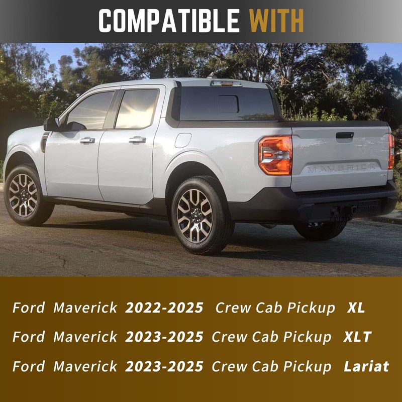 RMOURTEKK Mud Flaps for Ford Maverick 2025 2024 2023 2022