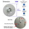 36W 5CCT Dimmable LED Ceiling Fan Flush Mount Light Engine