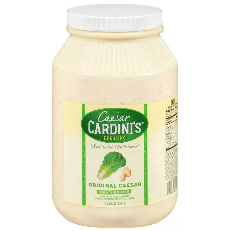 Cardinis Caesar Dressing - 1 Gallon